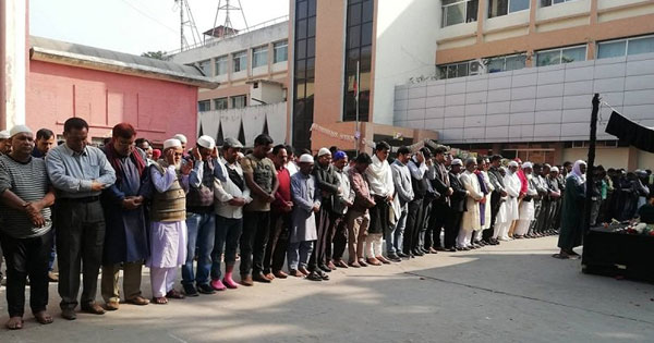 বুলবুলের জানাজায় এফডিসিতে সংস্কৃতি কর্মীরা