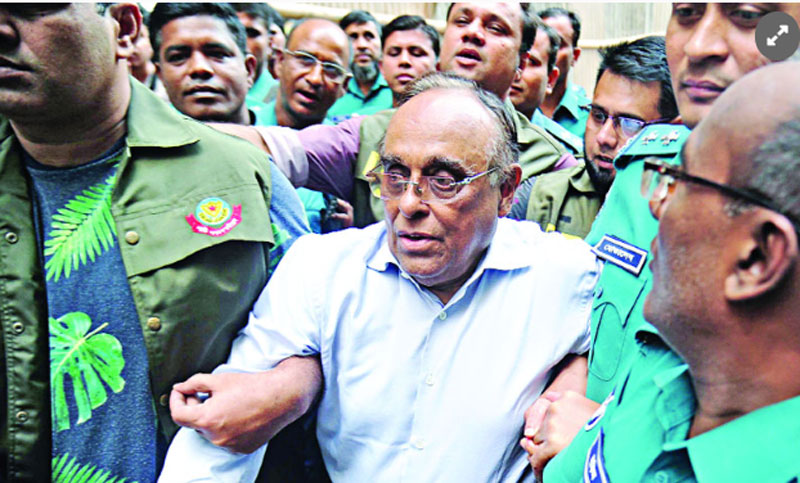 সাংবাদিক মাসুদা ভাট্টির করা মানহানি মামলায় ব্যারিস্টার মইনুল হোসেনের জামিন নামঞ্জুর