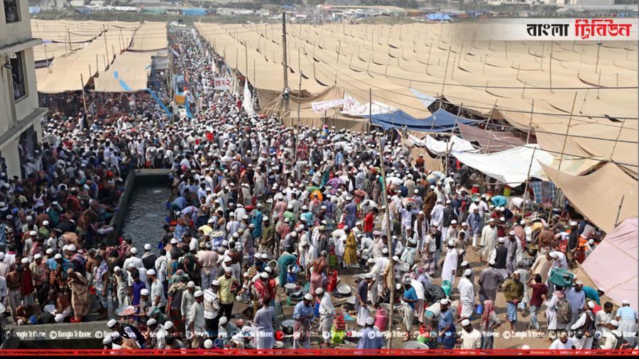 বিশ্বের দ্বিতীয় মুসলিম জমায়েত বিশ্ব ইজতেমার প্রথম পর্ব শুর আজ