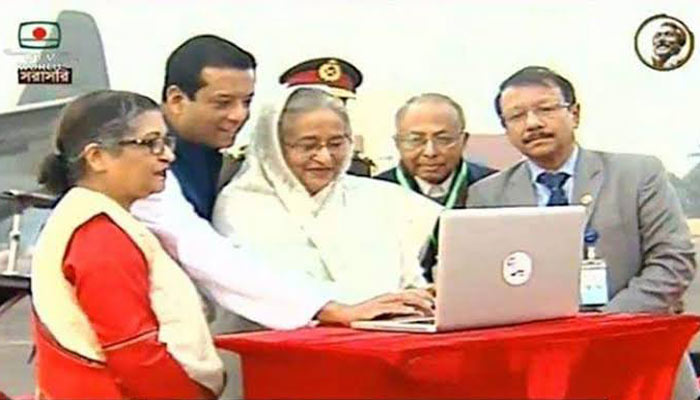 জাতীর জনকের জন্মশতবার্ষিকীর ক্ষণগণনা শুরু