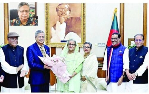 ২২তম রাষ্টপতিকে শুভেচ্ছা জানান প্রধানমন্ত্রী