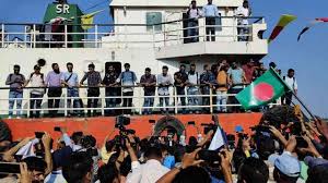 23 Bangladeshi sailors finally returned home after being freed from Somalia pirates, Eid joy at family home